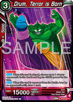 Drum, Terror is Born - Legend of the Dragon Balls (Common) [BT25-027]
