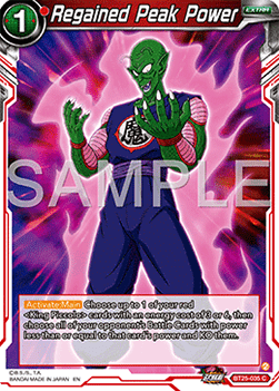 Regained Peak Power - Legend of the Dragon Balls (Common) [BT25-035]