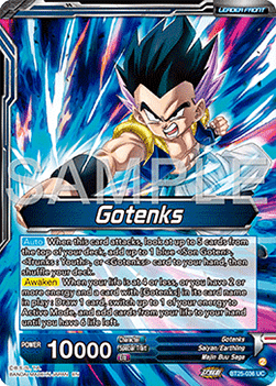 Gotenks // SS3 Gotenks, Power of the Strongest Rookie (V.1 - Leader) - Legend of the Dragon Balls (Leader) [BT25-036]