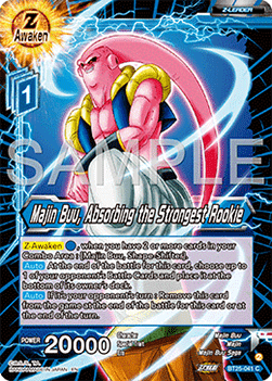 Majin Buu, Absorbing the Strongest Rookie - Legend of the Dragon Balls (Common) [BT25-041]