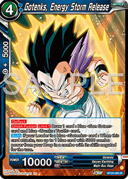 Gotenks, Energy Storm Release - Legend of the Dragon Balls (Rare) [BT25-060]