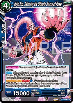 Majin Buu, Releasing the Ultimate Source of Power - Legend of the Dragon Balls (Rare) [BT25-063]