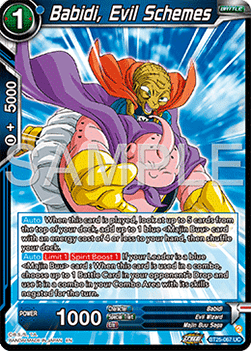 Babidi, Evil Schemes - Legend of the Dragon Balls (Uncommon) [BT25-067]