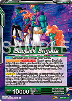 Boujack Brigade // Boujack, Crashing the Tournament (V.1 - Leader) - Legend of the Dragon Balls (Leader) [BT25-071]