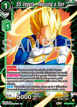 Vegeta, Rescuing a Son - Legend of the Dragon Balls (Common) [BT25-074]