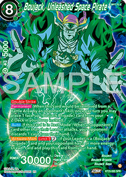 Boujack, Unleashed Space Pirate (V.2 - Special Rare) - Legend of the Dragon Balls (Special Rare) [BT25-085]