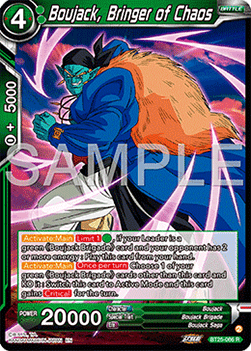 Boujack, Bringer of Chaos - Legend of the Dragon Balls (Rare) [BT25-086]