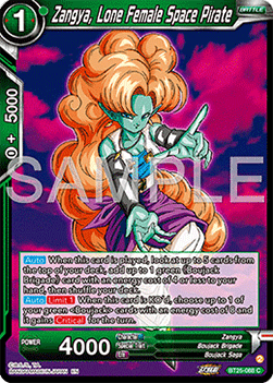 Zangya, Lone Female Space Pirate - Legend of the Dragon Balls (Common) [BT25-088]