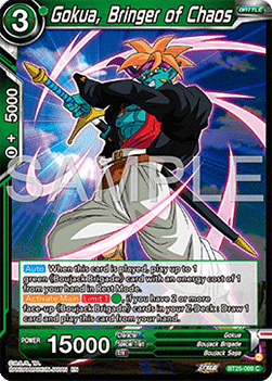 Gokua, Bringer of Chaos - Legend of the Dragon Balls (Common) [BT25-089]