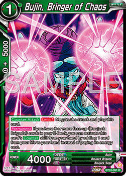 Bujin, Bringer of Chaos - Legend of the Dragon Balls (Rare) [BT25-091]
