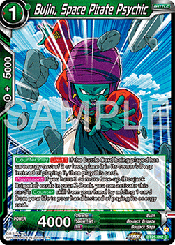 Bujin, Space Pirate Psychic - Legend of the Dragon Balls (Common) [BT25-092]