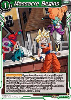 Massacre Begins - Legend of the Dragon Balls (Common) [BT25-097]
