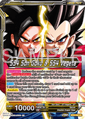 SS4 Gogeta, Strongest Fusion Explosion (V.1 - Leader) - Legend of the Dragon Balls (Leader) [BT25-098]