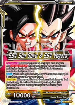 SS4 Gogeta, Strongest Fusion Explosion (V.1 - Leader) - Legend of the Dragon Balls (Leader) [BT25-098]