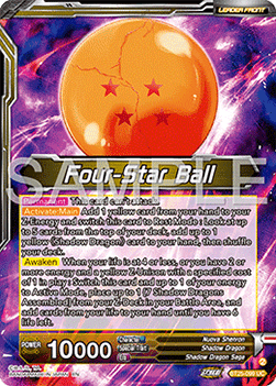 Four-Star Ball // Nuova Shenron, Ferocious Soldier (V.1 - Leader) - Legend of the Dragon Balls (Leader) [BT25-099]