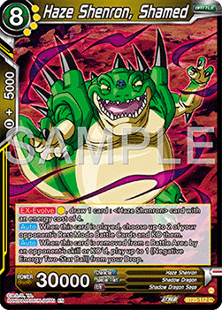Haze Shenron, Shamed - Legend of the Dragon Balls (Common) [BT25-112]