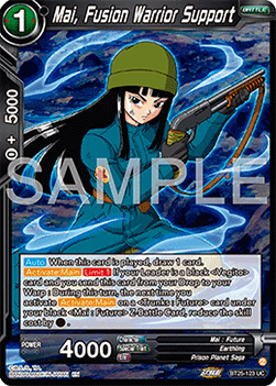 Mai, Fusion Warrior Support - Legend of the Dragon Balls (Uncommon) [BT25-123]
