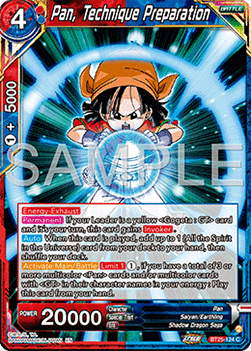 Pan, Technique Preparation - Legend of the Dragon Balls (Uncommon) [BT25-124]