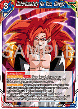 Unfortunately for You, Omega - Legend of the Dragon Balls (Rare) [BT25-125]
