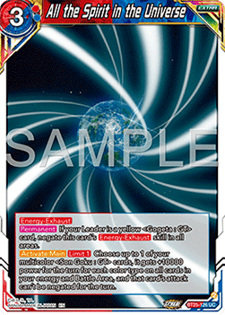 All the Spirit in the Universe - Legend of the Dragon Balls (Uncommon) [BT25-126]