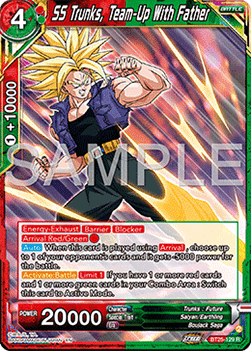 SS Trunks, Team-Up With Father - Legend of the Dragon Balls (Rare) [BT25-129]