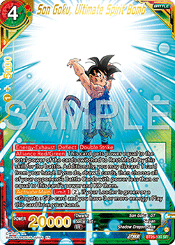 Son Goku, Ultimate Spirit Bomb - Legend of the Dragon Balls (Super Rare) [BT25-130]