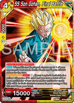 SS Son Gohan, Final Battle - Legend of the Dragon Balls (Common) [BT25-132]