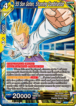 SS Son Goten, Stunning Combination - Legend of the Dragon Balls (Rare) [BT25-135]