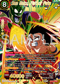 Son Goku, Fist of Fate - Legend of the Dragon Balls (Secret Rare) [BT25-145]