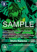 Shoto Kazama (P-133) (V.1) - Special Tournament Promos (Alternative Art) [STP-P-133]