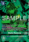 Shoto Kazama (P-133) (V.2) - Special Tournament Promos (Alternative Art) [STP-P-133]