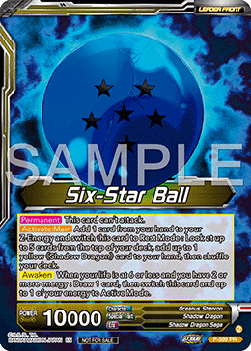Six-Star Ball // Oceanus Shenron, Elegant Shadow Dragon (V.1 - Promo) - Promos (Promo) [P-599]