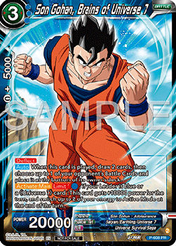 Son Gohan, Brains of Universe 7 (V.1 - Promo) - Promos (Promo) [P-608]