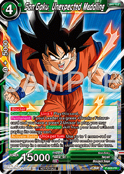 Son Goku, Unexpected Meddling - Promos (Promo) [P-609]