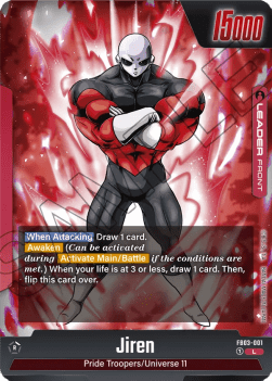 Jiren // Jiren (FB03-001)  (V.1 - Leader) - Raging Roar [Fusion World] (Leader) [FB03-001]