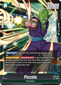 Piccolo (FB03-070)  (V.1 - Super Rare) - Raging Roar [Fusion World] (Super Rare) [FB03-070]