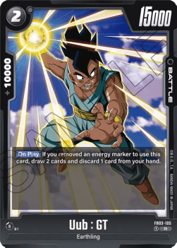 Uub : GT (FB03-105) - Raging Roar [Fusion World] (Rare) [FB03-105]