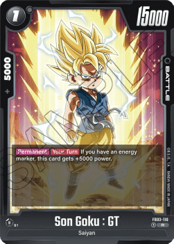 Son Goku : GT (FB03-110) - Raging Roar [Fusion World] (Rare) [FB03-110]
