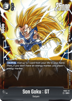 Son Goku : GT (FB03-111)  (V.1 - Super Rare) - Raging Roar [Fusion World] (Super Rare) [FB03-111]