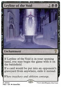 Leyline of the Void - Mystery Booster 2 (Rare) [MB2-44]
