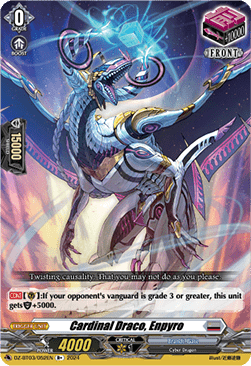 Cardinal Draco, Enpyro - Dimensional Transcendence (Rare) [DZ-BT03-052]