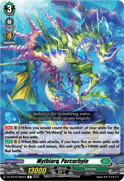 Mythiarq, Porcurhyle  (V.1 - Rare) - Dimensional Transcendence (Rare) [DZ-BT03-080]