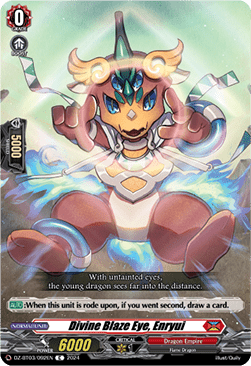 Divine Blaze Eye, Enryui - Dimensional Transcendence (Common) [DZ-BT03-092]