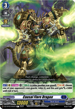 Causal Flare Dragon - Dimensional Transcendence (Common) [DZ-BT03-093]