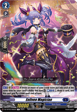 Enliven Magician - Dimensional Transcendence (Common) [DZ-BT03-095]