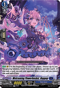 Welcoming Flowerbasket, Hoppop - Dimensional Transcendence (Common) [DZ-BT03-099]
