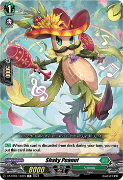 Shaky Peanut - Dimensional Transcendence (Common) [DZ-BT03-123]