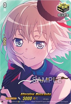 Afterglow, Moca Aoba  (V.2 - Special EX) - Dimensional Transcendence (Special EX) [DZ-BT03-EX07-S]