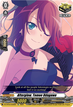 Afterglow, Tomoe Udagawa  (V.1 - Special EX) - Dimensional Transcendence (Special EX) [DZ-BT03-EX09]
