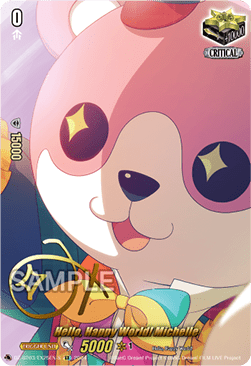 Hello, Happy World! Michelle  (V.2 - Special EX) - Dimensional Transcendence (Special EX) [DZ-BT03-EX25-S]